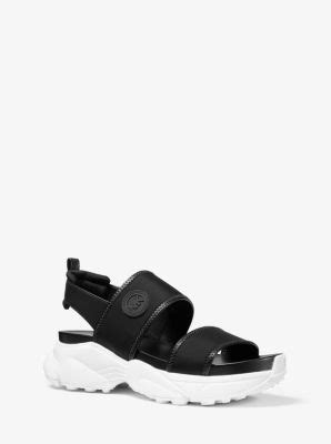 michael michael kors rooney sandal|Michael Michael Kors Rooney Scuba Platform Sandals.